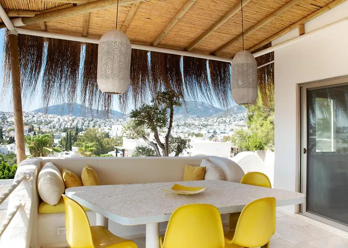 빌라 3bedroom With Pool And Sea Wiew In Bd447 Bodrum